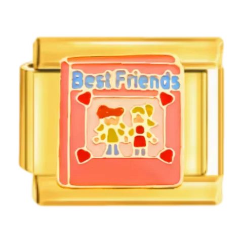 Best Friends Forever charm